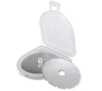 Mesee 5Pcs 28mm Crochet Edge Cutter Blades 12-Tooth Skip Stitch Cutting Blades Perforating Rotary Cutting Blade Replacement Rotary Cutter Attachment for Quilting Sewing Fabric Leather Paper