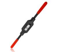 Mesee Adjustable Tap Wrench Handle M4-M12 Screw Tap Holder Reamer Hand Tapping Tool Plastic Dipped Handle Spanner for 3/16"-1/2" Thread Taps