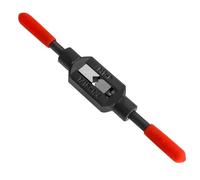 Mesee Adjustable Tap Wrench Plastic Dipped Handle Thread Tap Holder Reamer Hand Tapping Tool M1-M8(1/16"-1/4") Machine Taps Handle Reamer Wrench Spanner for Machinist Repairs