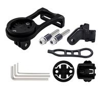 Mesee Bike Computer Mount, Aluminium Alloy Out Front Combo Bicycle Mount Holder Cycling Handlebar Extension Bracket Adapter Base for Garmin/Bryton/CatEye Edge GPS Devices Gopro Camera Flashlight