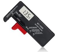 Mesee Digital Battery Tester, Battery Volt Checker Multi Size Battery Capacity Tester for AA AAA C D 9V 1.5V Button Cell Batteries (Requires No Battery to Operate)