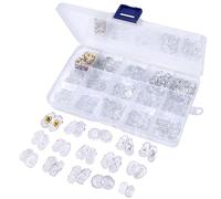 Mesee Eyeglass Nose Pads Set, 15 Styles Ultra-Soft PVC Nosepads Anti Slip Glasses Nose Pad Assortment Kit for Eyeglass Sunglasses Repair Replacement - 150 Pairs