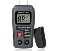 Mesee Wood Moisture Meter, Digital Timber Damp Tester LCD Display Dampness Measure Detector for Cordwood, Furniture, Floor, Wall, Wood Building Humidity Measuring