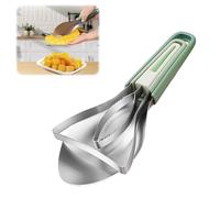 Mesen 3-in-1 Mango Slicer Peeler, Peeler and Pit Remover Tool, Mango Splitter with Micro-Serrated Stainless Steel Blade, Fruit Slicer Cutter Pitter for Watermelon Cutter Peach Slicers and More