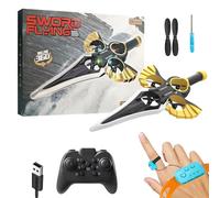 Mesen Flying Sword Rc Glider, 2.4GHz Ferngesteuertes Flugzeug, 3-Speed Control, Lightweight Easy to Fly Rc Glider, RC Controlled with Autopilot & Gyro Stabilizer for Teens & Adults