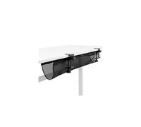 Mesh 91 cm Clamp-on Under Desk Cable Net, Workstation Wire Organizer, Cable Management for Home and Office, Black, DESK-AC36MH