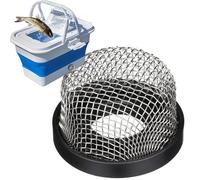 Mesh Aeration Screen Strainer - Stainless Steel Filter Screen, Aeration Pump Mesh | Screw-On Water Filter Insert, Industrial Plumbing Protection Tools, Durable Flow Control Filter