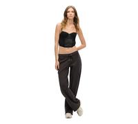 Superdry Lace Satin Corset Sleeveless Top Grey XS Woman
