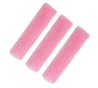 Mesh Back Scrubber for Shower, African Bath Sponge | African Mesh Cloth, Shower Net, Scrubber, Washcloth, 3 Pieces Bath Sponges for Dead Skin Removal for Men and Women