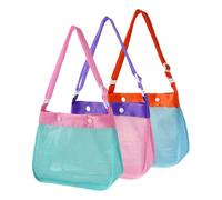 Mesh Bag for Beach - Net Storage Tote,Vacation Mesh Bag | for Summer Vacation Pool Travel Picnic Business Trip Camping Hiking