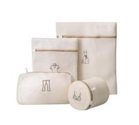 Mesh Bag for Laundry, Honeycomb Zipper Mesh, Breathable Laundry Home