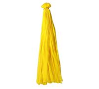 Mesh Bags for Fruit and 100 Pieces Stretchy Mesh Bags with Drawstring | 40 cm Reusable Breathable Nets for Kitchen Storage Garden Harvest, Kitchen Shopping, yellow, see description, See description
