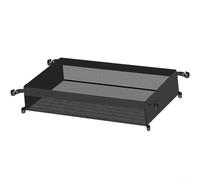 Mesh Basket Organizer for Camping Table - Foldable Net Storage Bag with Large Capacity, Compatible with Outdoor Picnics, Barbecues, Hiking, Fishing(L)