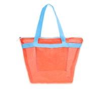 Mesh Beach Bag Beach Toy Bag Travel Toiletry Wash Toy Storage Large Capacity Handbag for Vacations Mesh Travel Toiletry Large Capacity Handbag Sand
