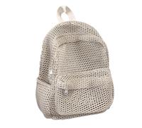 Mesh Beach Bag, Hollow Out Large Capacity Tote | Lightweight Polyester, Breathable, Portable | Outdoor Travel Shopping Leisure for Women Girls Teens, Pool Swimming Hiking