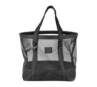 Mesh Beach Bag, Knit Tote Bag - Mesh Pool Bag - Sand Resistant Quick Drying Package for Clothes and Holidays, Lightweight Design for Tropical Holidays, Rilass