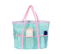Mesh Beach Bag，Large Tote Bag Causal Pool Bags Beach Vacation Essentials for Womens