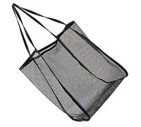 Mesh Beach Tote Bag, 13.4 in / 34 cm Wide Opening, Foldable Lightweight Bag, Quick Drying Mesh, Sandproof Design, Easy to Carry for Vacation, Travel, Swim, and Beach Days