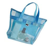 Mesh Beach Tote Lightweight Zipper Lightweight Net Storage