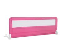 Mesh Bed Rail 150CM Folding Bed Guard Rail-Pink Gymax Pink One Size