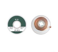Mesh Braid Tape Wire Solder Remover for PCB Repair and Maintenance, Copper Wire with Fine Braid Design to Remove Solder and Flux Easily (4.0mm)
