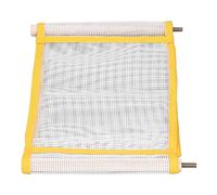 Mesh Breathable Double Layer Hammock for Small Pets, Reduces Anxiety and Stress, for Hamster Summer Use (White)