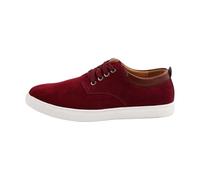 Mesh Breathable Loafer Breathable Lightweight Sports Shoes Invisible Height Increased Trainers Suit Shoes Fitness Shoes Comfortable Low Shoes Classic Driving Penny Shoes, red, 5 UK