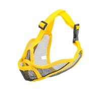 Mesh Breathable Muzzles for Anti-Biting Anti-Barking Licking Adjustable(Yellow,XX-Small)