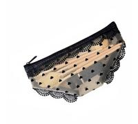 Mesh Briefs Shape Cosmetic Bag Korean Style with Zipper, Portable Decorative Makeup Storage Pouch, Makeup Storage Pouch