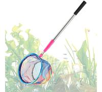 Mesh by - Extendable Steel Handle Design, Non-Slip Grip, Deep Mesh Pocket Structure, Outdoor Use | Length 170 Net Diameter 25 Depth 3