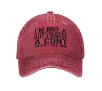 Mesh Cap,I'm Not A Gynecologist But I Know A C Nt When I See One Sun Hats Quick Dry,Comfortable Sports Hat for Workout Tennis Outdoor
