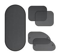 Mesh Car Window Sun Shade for Audi TT 4 Seats MK2 2007-2014, Breathable UV Block Privacy Sunscreen Suction Cup Anti Glare for Side Windows for Cars,5pcs mixed set A