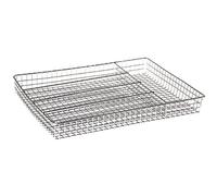 Mesh Chrome Cutlery Tray Kitchen Drawer Tidy Organiser