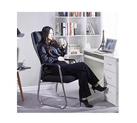 Mesh Conference Chair Ergonomic High Back Office Chair with Cantilever Design Black Steel Feet Ideal for Office Boardroom Computer Desk and Home Office Use
