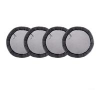 Mesh Cover for Rain, 4-Pack 15.7in Drawstring Netting Blocks Debris for Water Collection Barrels and Pots