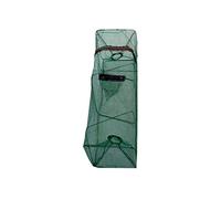 Mesh Crab Net Nylon Widely Applicable Practical Unique Design Firm Structure Crayfish Trap Network Hand Fishing Nets 60 * 24 * 24 cm, random color