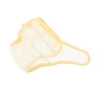 Mesh Diaper Cover Reusable Yellow M Size Polyester for Babies | Mesh Diapers, Breathable Netting Potty Training Pant, Washable Reusable Design, Fits 5-9kg Babies for Swimming