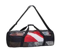 Mesh Diving Bag - 65cm Diving Gear Carrier, Durable Zipper Pouch, Fast Dry Folding Storage, Thickened Beach Equipment Holder, Lightweight Travel Bag, Square., Se référer à la description, Refer to