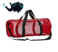 Mesh Diving Bag, Foldable Multi-Purpose Bag, Sports Equipment Company with Large Capacity, Durable Mesh Bag for Swimming Diving, Lightweight Beach Bag, Portable Storage for Outdoor
