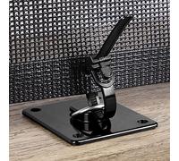 Mesh Dog Gate Floor Adhesive Hooks 2-Pack No Drilling Retractable Baby Gates Hooks Prevent Babies and Pets from Going Under The Mesh Baby Gate Ground Anchor Hooks Ideal for Securing to Floors, Stairs