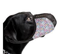 Mesh Dog Muzzle, Adjustable Breathable Air Mesh Pet Mouth Guard Soft Covered, Training Muzzle Puppy For Medium-sized Dogs, Prevents Scavenging, Biting, Licking, Chewing