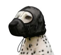 Mesh Dog Muzzle | Mesh Fabric Anti-Bark Protection | Bite Protection for Dogs | for Home, Travel, Walks, Outdoor, Picnic, Camping, Care, Veterinarian Visit