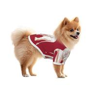Mesh Dog T Shirt For Small Dogs - Breathable Cat Clothes Siamese Sovereignty Flag