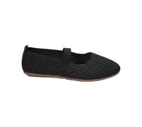 Mesh Dolly Shoes Breathable Strap Lightweight Closed Toe Dressy Shoes Anti-Slip Fit Rubber Soft Sole Flat Shoes Low Top Arch Support Orthopedic Shoes Comfortable Outdoor Casual Shoes Black