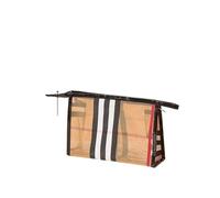 Mesh Double-Layer Cosmetic Bag, PVC Large-Capacity Toiletry Bag, Multi-Functional Travel Waterproof Storage Bag, Large, Medium and Small(S)