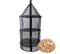 Mesh Drying Rack - Foldable Fruit Drying Rack With Zipper - Home & Kitchen Supplies for Small Batch Dehydration Food Preservation Enthusiasts Gardeners Culinary