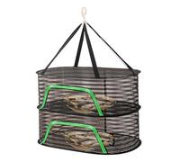 Mesh Drying Rack - Hanging Dehydrator Shelf, Net Tray for | Foldable Fruit Dryer Bag, Breathable Meat Air Dry Container, Vegetable Screen Basket for Camping Food Storage Garden