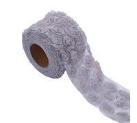 Mesh Embroidery Three-Dimensional Rose Fabric