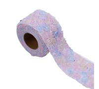 Mesh Embroidery Three-Dimensional Rose Fabric