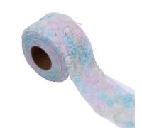 Mesh Embroidery Three-Dimensional Rose Fabric